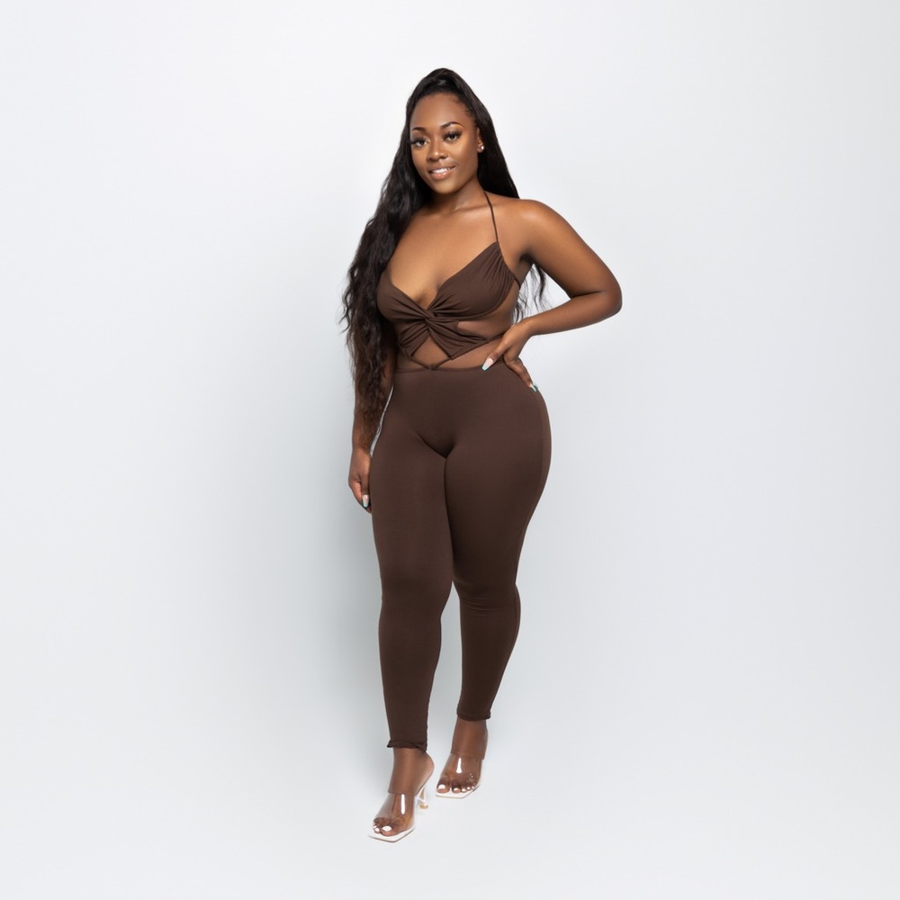Cross Hearted Jumpsuit